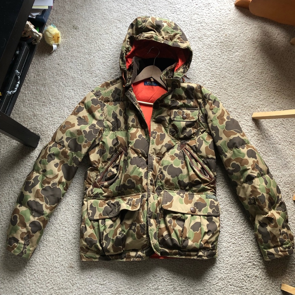 Polo Ralph Lauren down camo parka